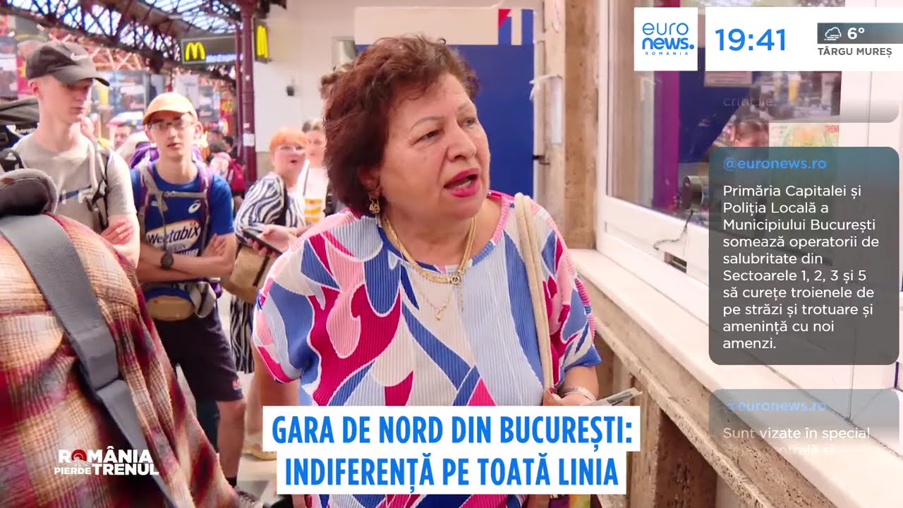 România pierde trenul. Gara de Nord – Indiferență pe toată linia