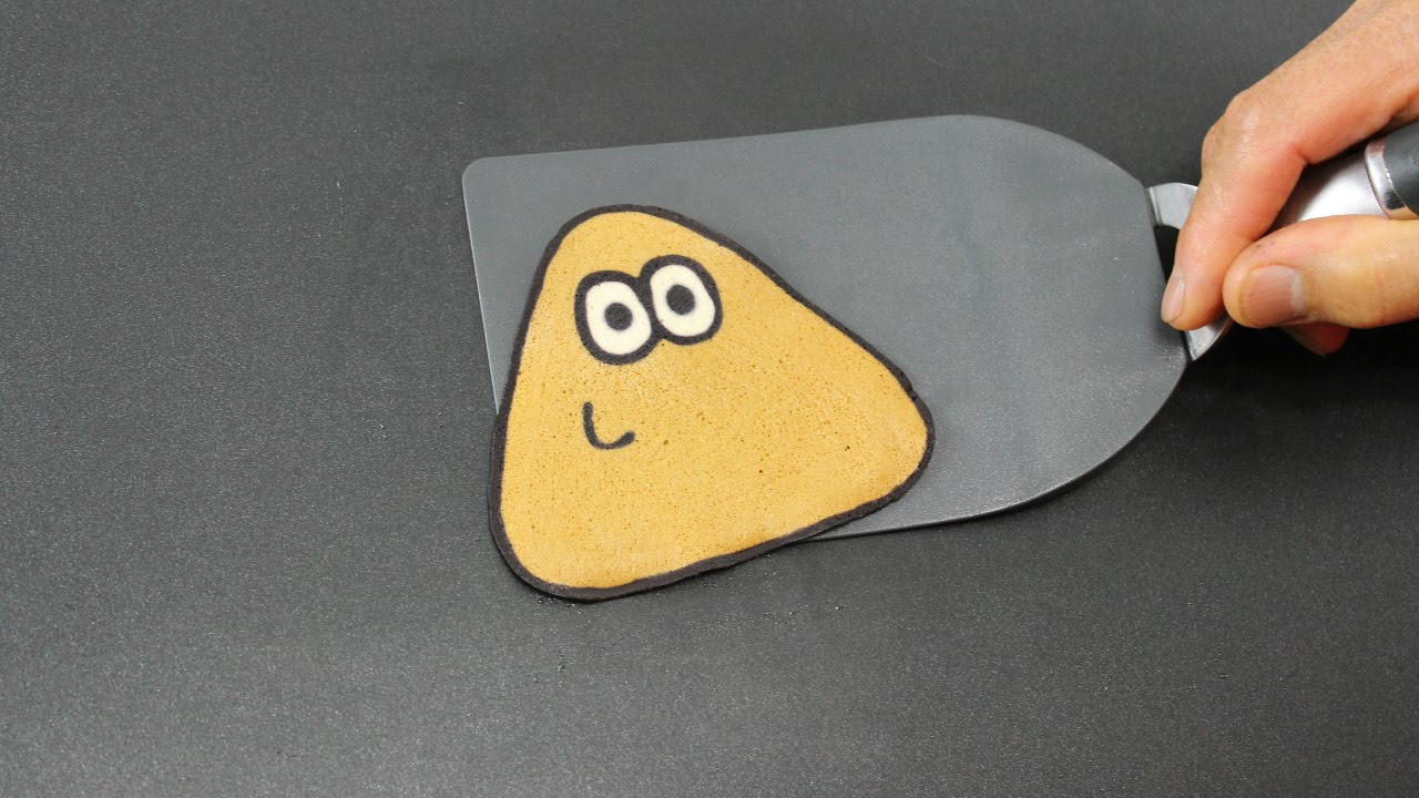 Pancake Art - Pou by Tiger Tomato