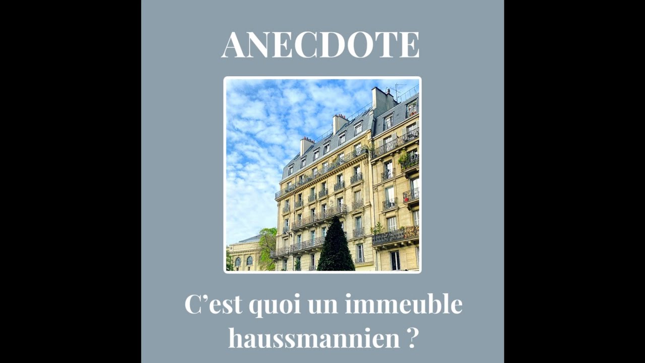 ANECDOTE : C&rsquo;est quoi, un immeuble haussmannien?