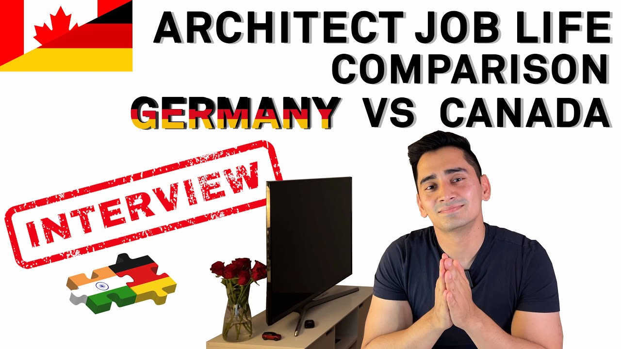 Architect Work Life Comparison between INDIA | GERMANY | CANADA | PAKISTAN