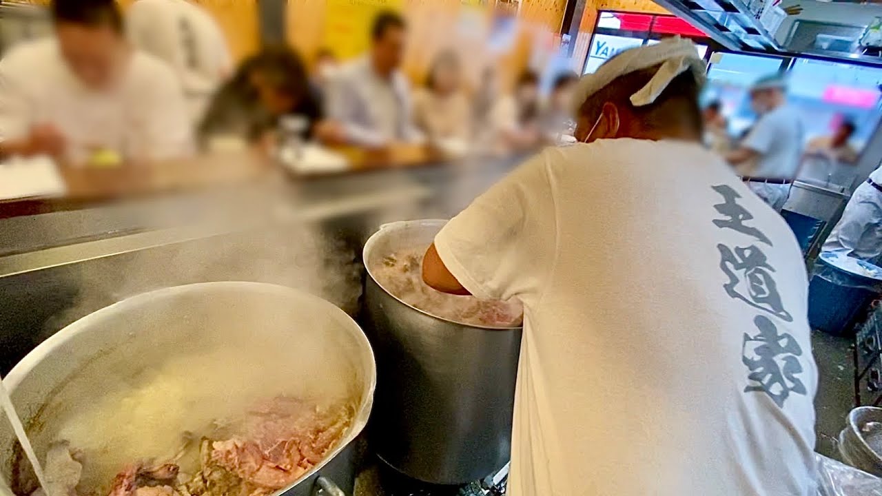 【完全版】一杯のラーメンに込める狂気。ド迫力の裏側に密着！【柏王道家】