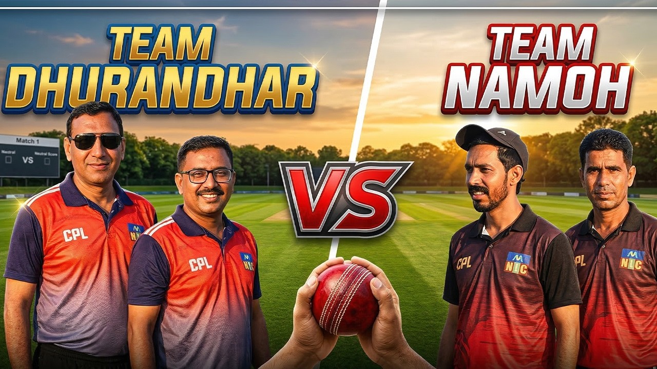 Dhurandhar Vs Namoh Cpl 2026 | Chokdi Cricket Match | CPL 2026