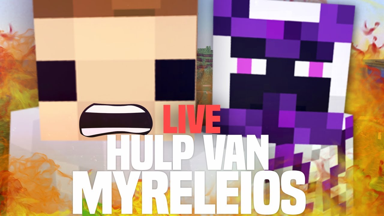 100.000 ABONNEES & HULP VAN MYRELEIOS!! MINETOPIA LIVE!