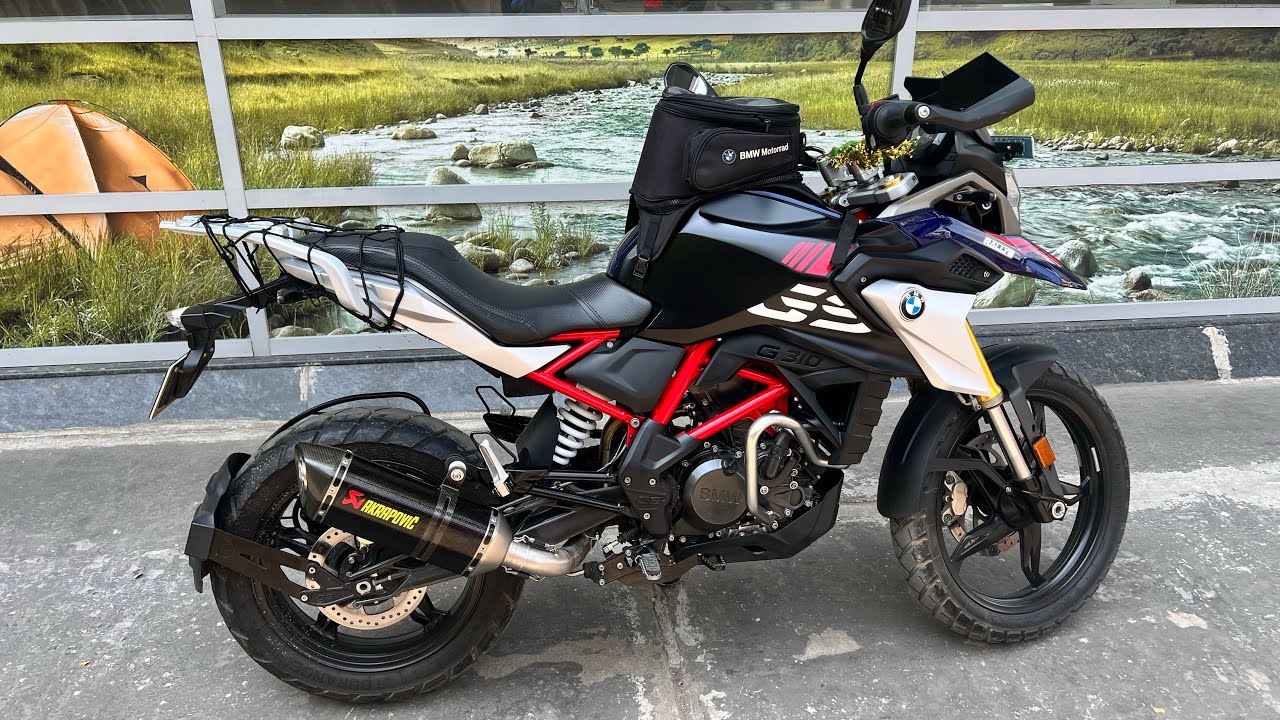 Akrapovic exhaust for BMW 310GS