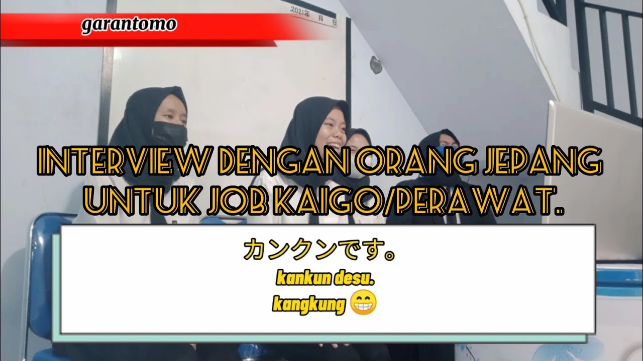 INTERVIEW LANGSUNG DENGAN ORANG JEPANG.#interview #magangkejepang #perawat #lpkhoshiindonesia
