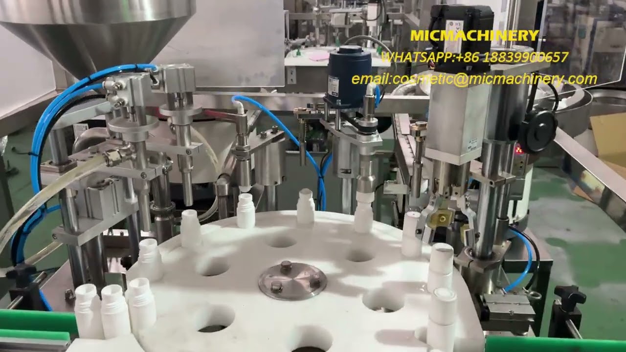Roll on Deodorant Filling Machine