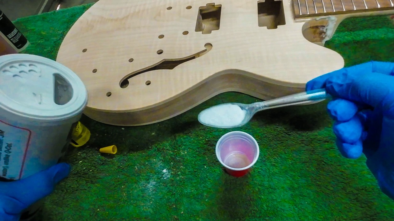 DIY Epoxy Wood Grain Filler