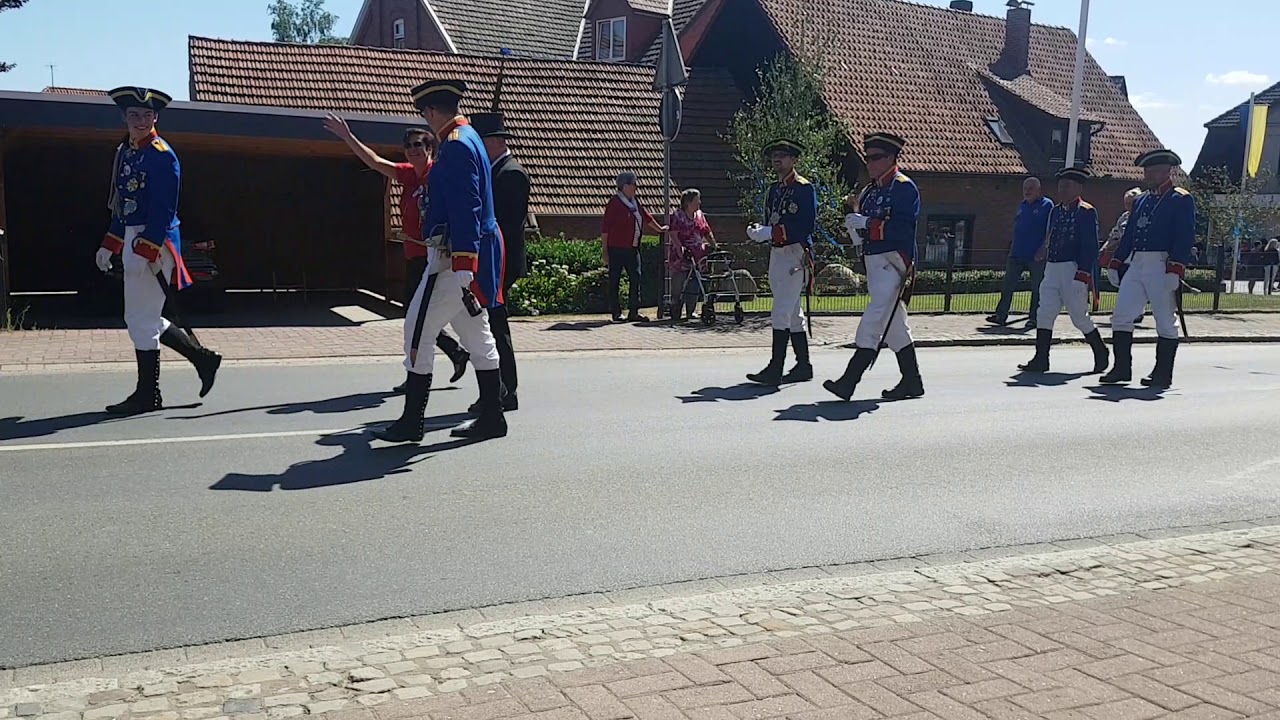 Schützenfest Liebenau Ausmarsch Sonntag