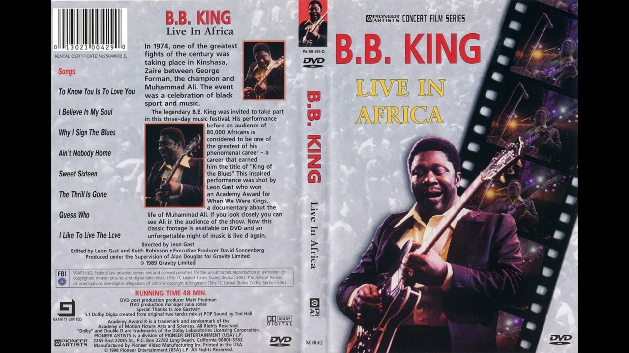 BB King - Live In Africa - Full Album - 1974
