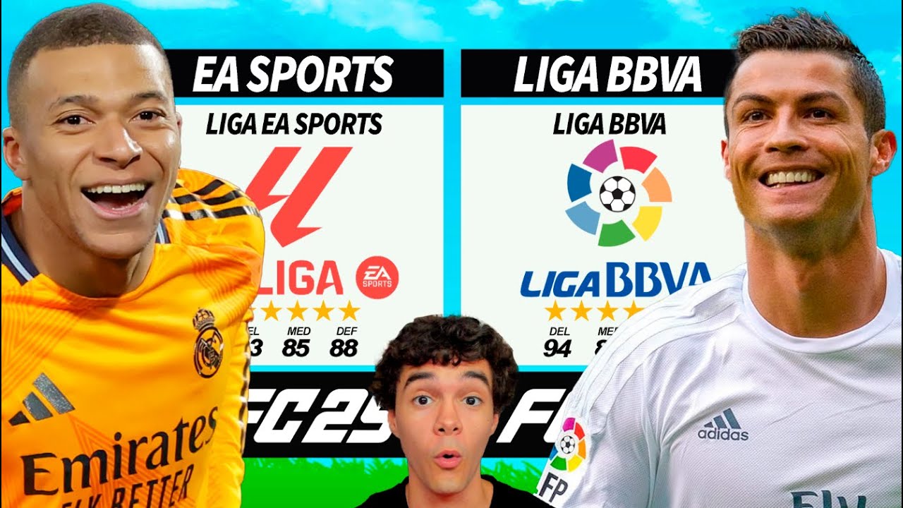 LIGA EA SPORTS vs LIGA BBVA en FIFA