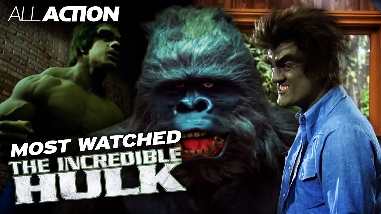 Hulk’s Most Watched Rampages | The Incredible Hulk (1977) | All Action