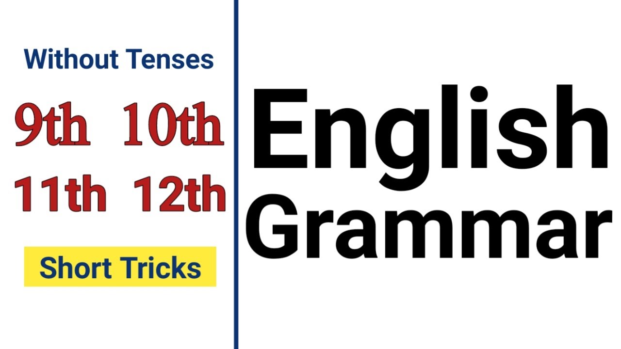 How to Solve All English Grammar MCQ'S For Every Exam | Short Tricks