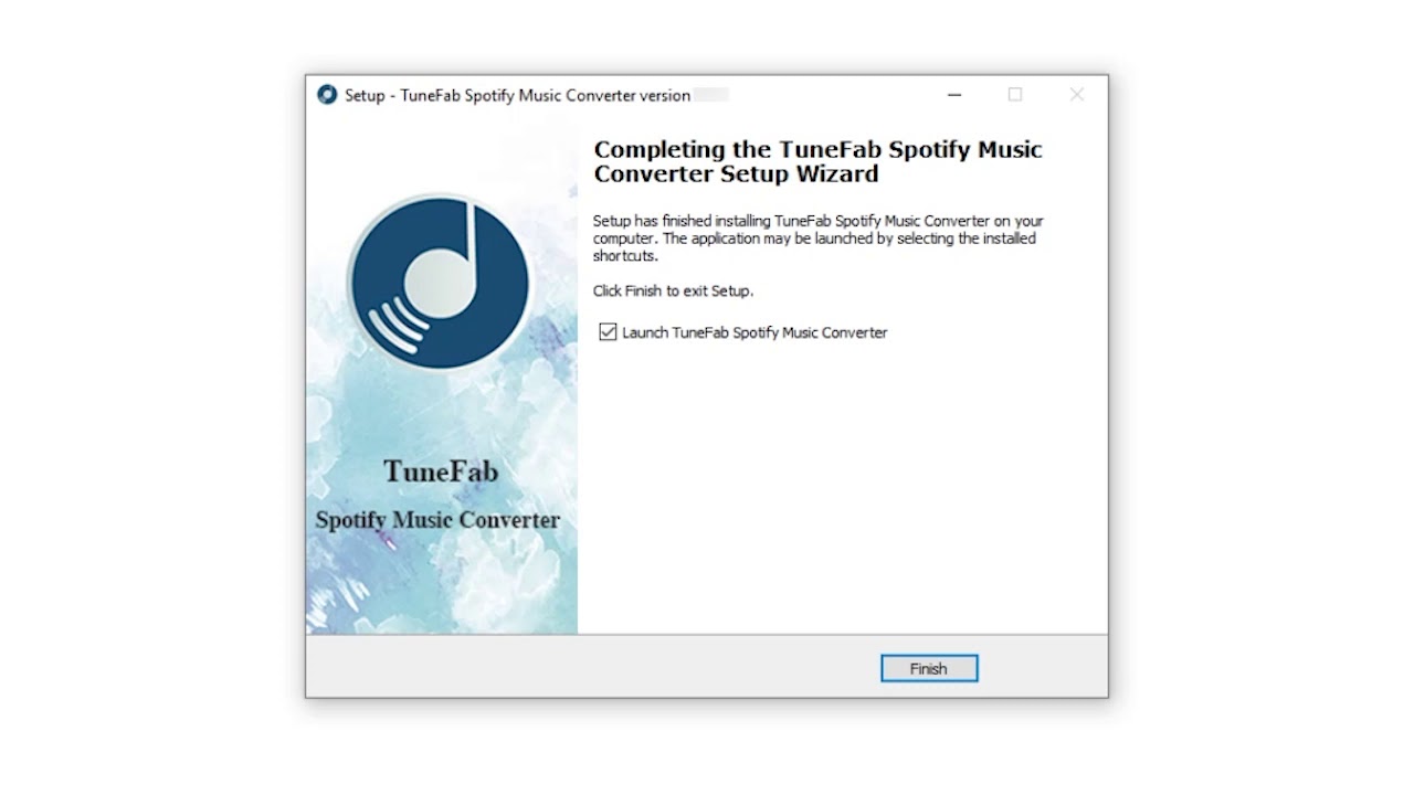 Tutorial Install TuneFab Spotify Music Converter
