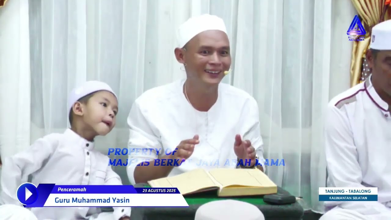 Rutinan Majelis Berkat Jaya Abah Mama AL IHSAN Tanjung, Tabalong - KalSel (Sabtu, 23 Agustus 2025)