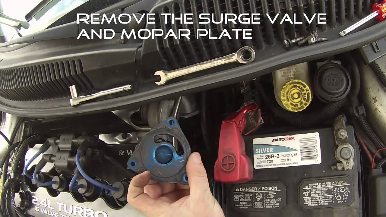 How to install Turboxs SML BOV on Neon SRT4