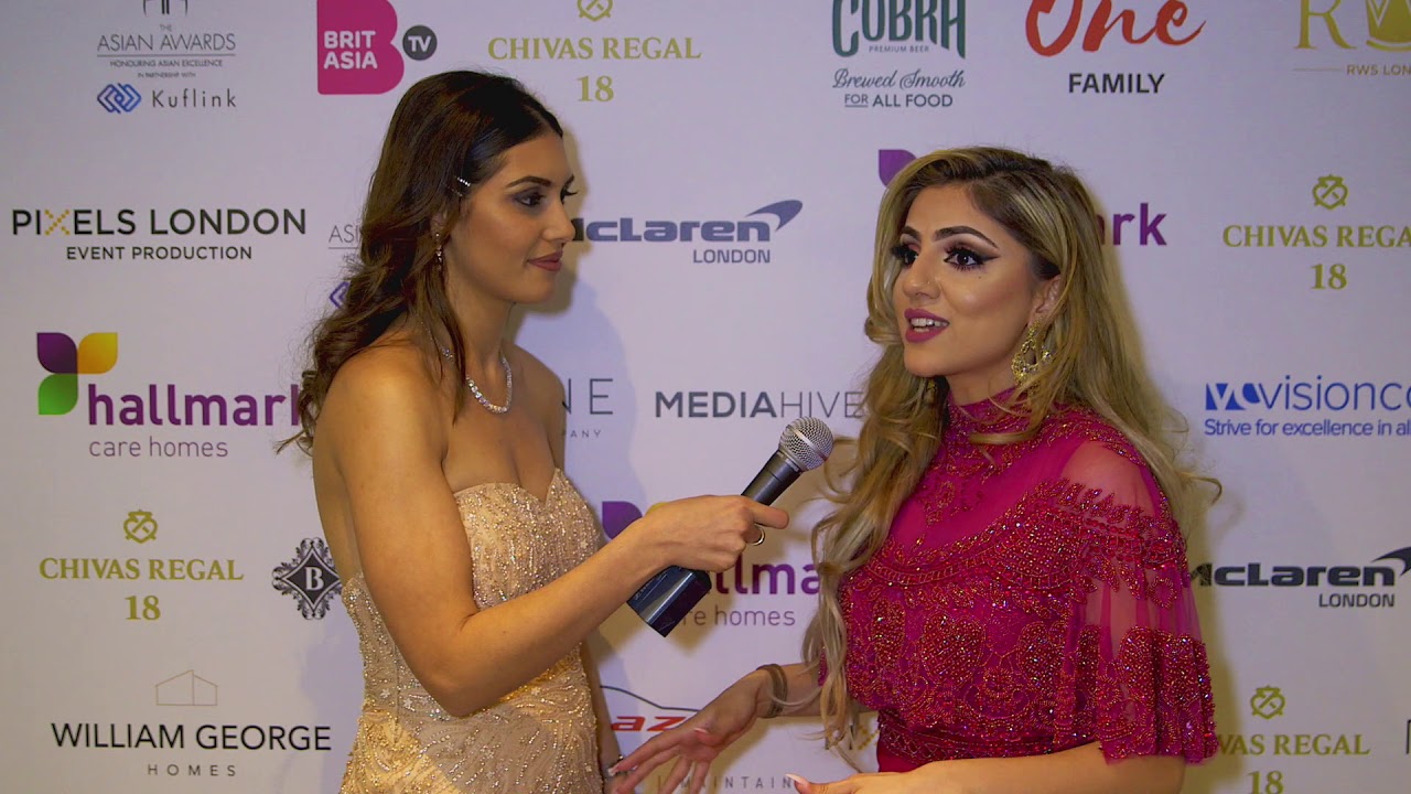 The 9th Asian Awards - Press Room - Mehreen Baig