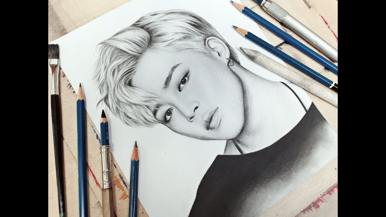 Drawing BTS - Jimin