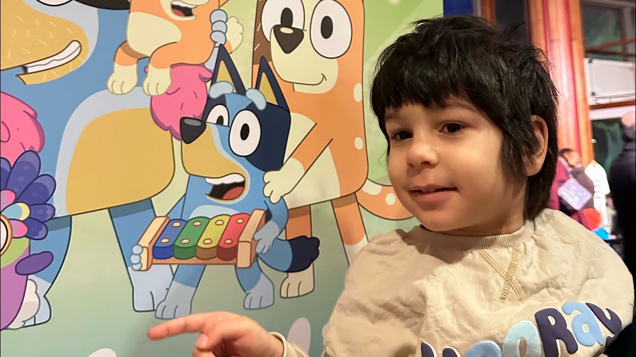 Isaac’s adventures Bluey live show in London 
