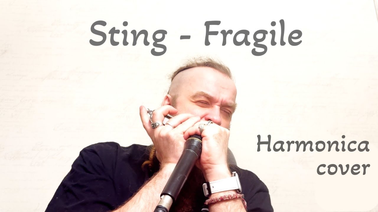 Boris Plotnikov - Fragile - Sting JDR Luna chromatic harmonica cover