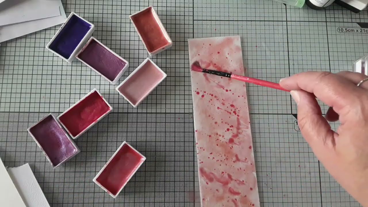 COEURS EN AQUARELLE