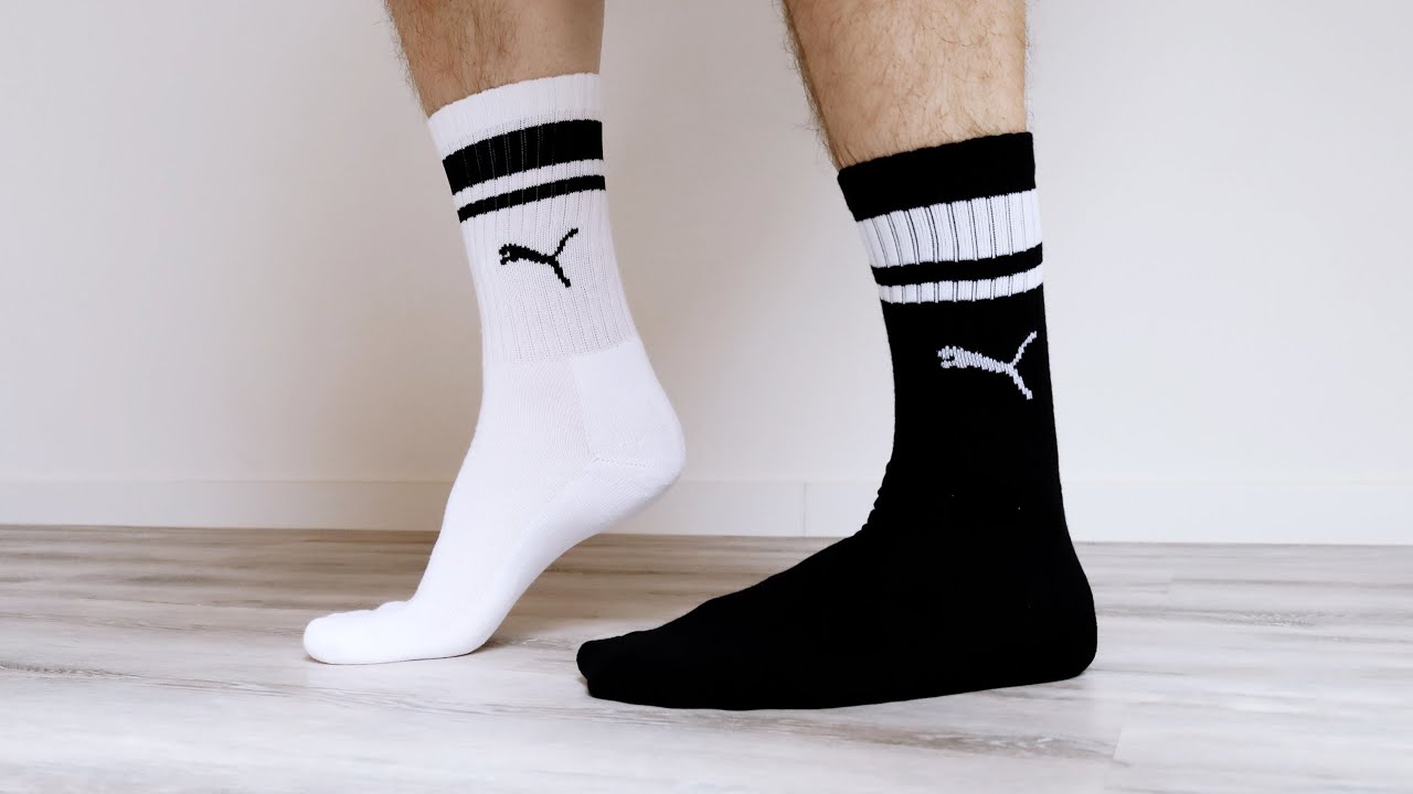 Обзор носков Puma Crew Socks on Feet