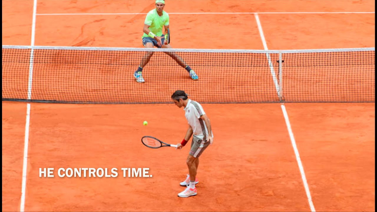 Federer Doesn’t Rush. The Game Bends to Him ⌛