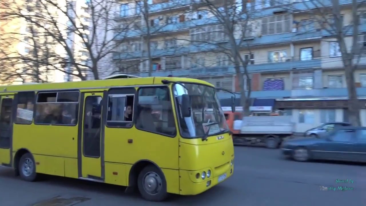 ავტობუსები თბილისში Buses in Tbilisi, Georgia 2017