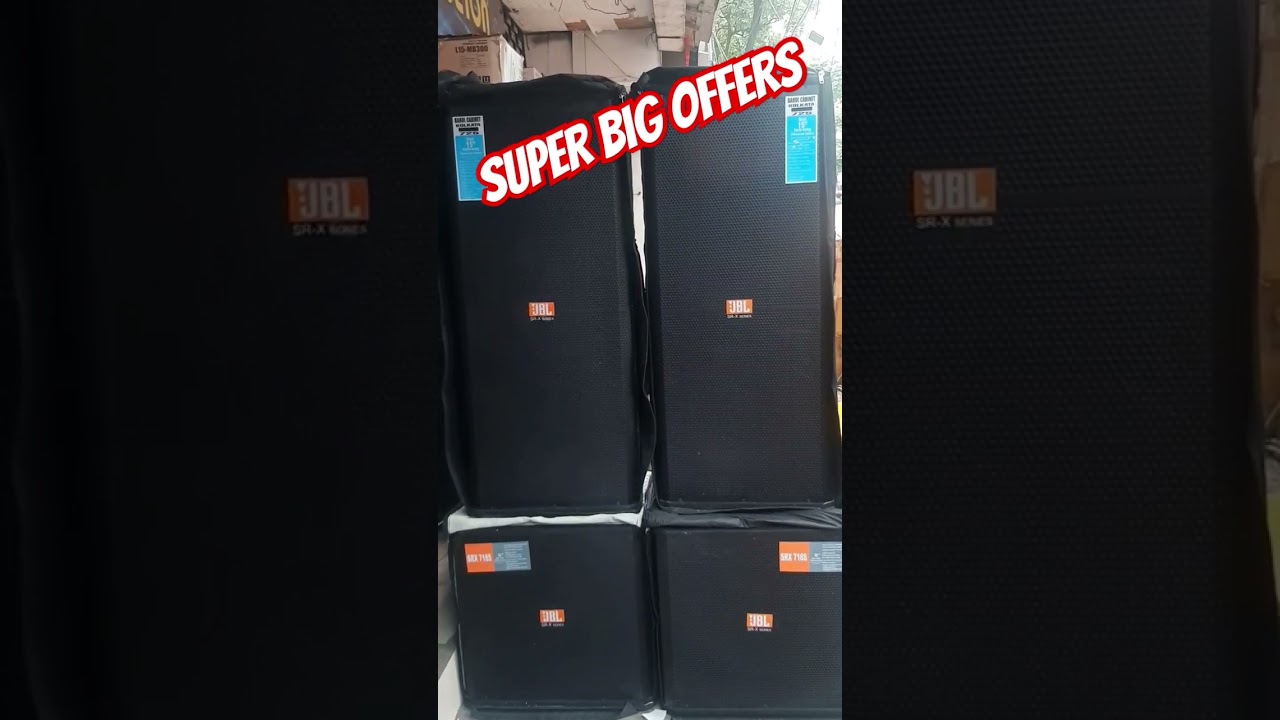 Best JBL Market in kolkata😍Big offers #chadnichowk#kolkata 🔊//Book now-9619060566...