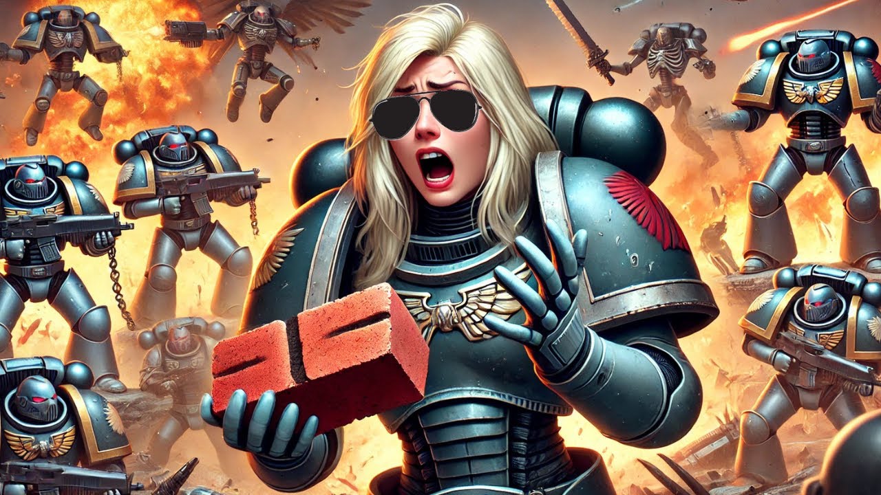 Реакция шотландской леди на хронологию Warhammer 40K от Bricky