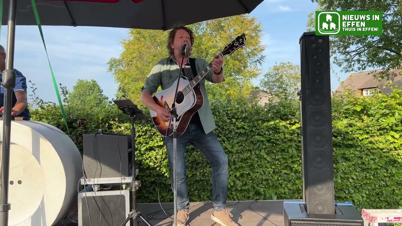 Joris Rasenberg (Abel) - Onderweg | Live op Dorpsfeest Effen 2024