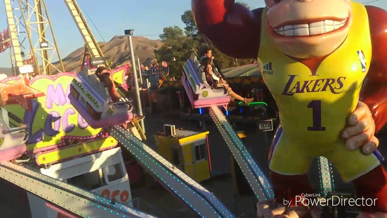 On - ride Mono Loco en la feria de Huercal Overa 2016