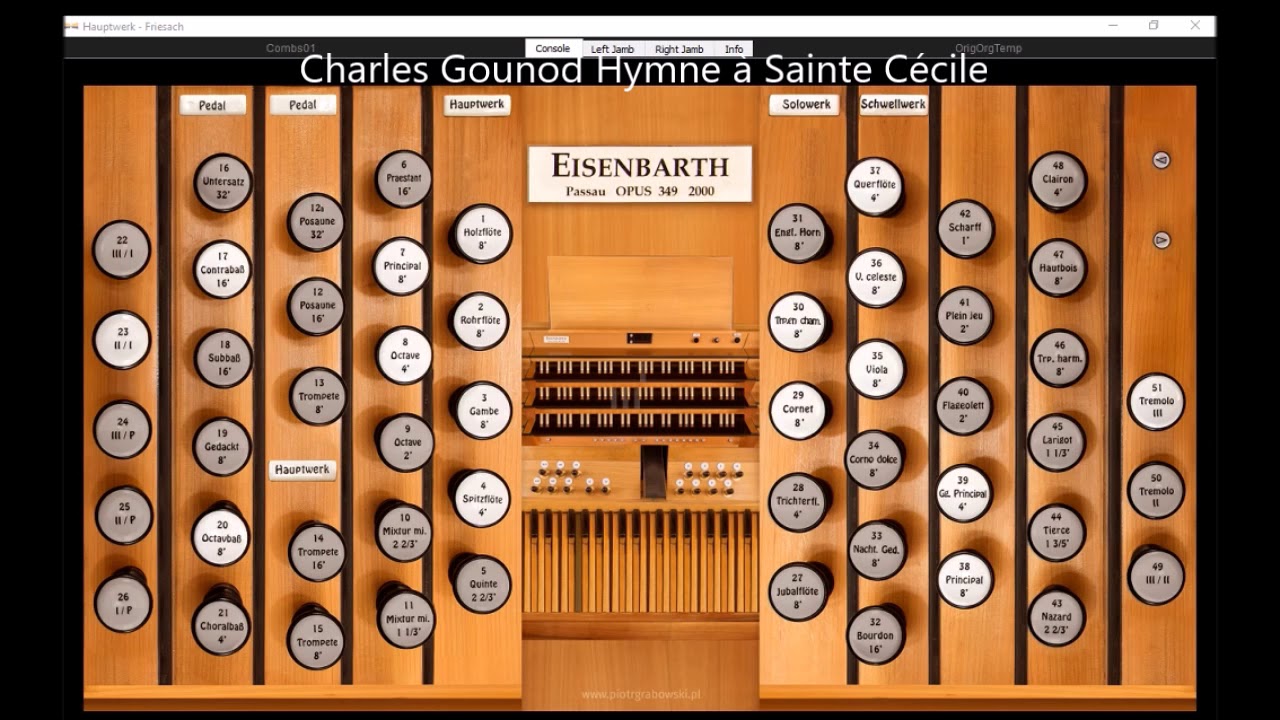 Charles Gounod Hymne à Sainte Cécile (Hauptwerk Friesach)