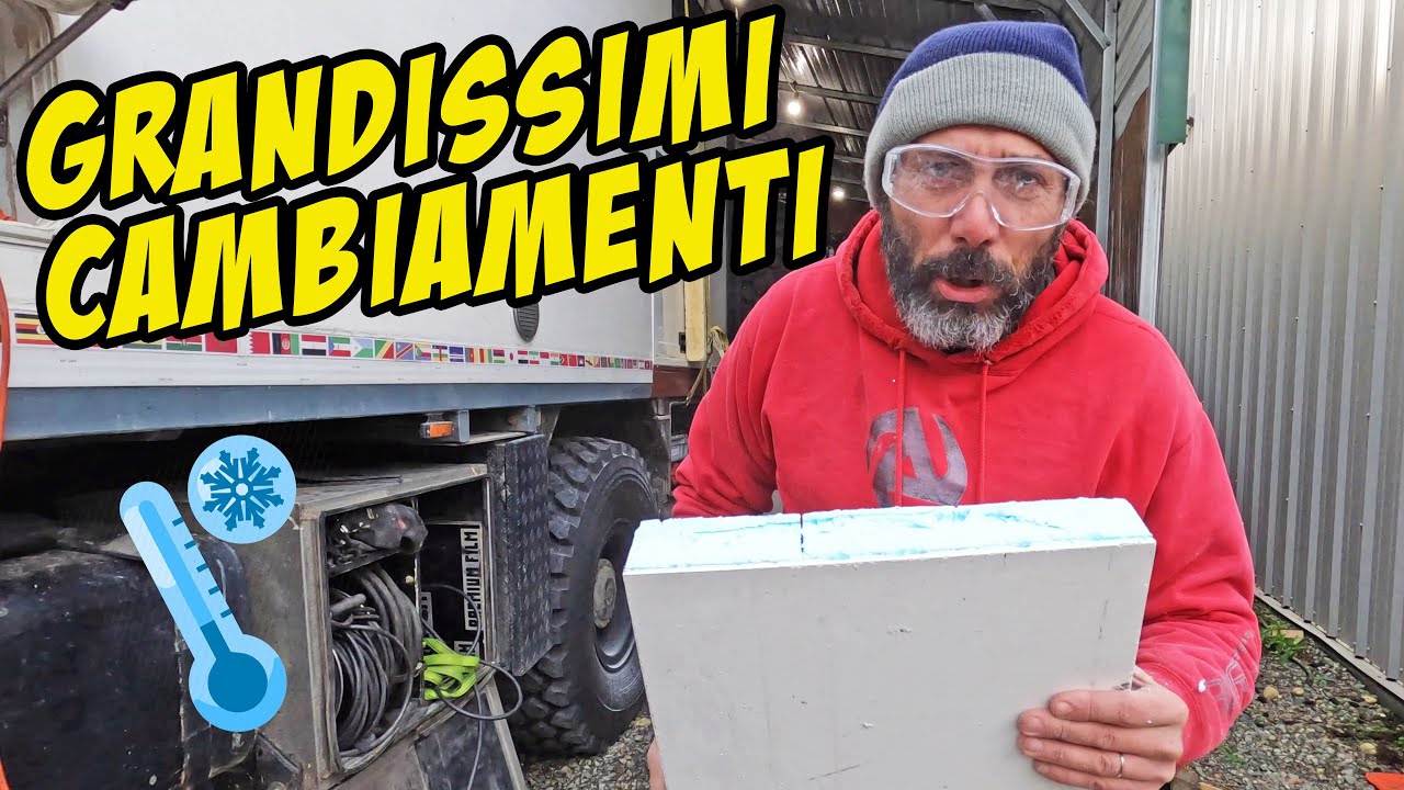 GRANDISSIMI CAMBIAMENTI al CAMPER 🔥 FAI DA TE SOTTO ZERO 🥶