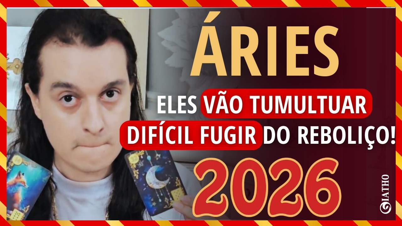 ÁRIES 2026, Ano Todo! Alça Voo, Altas Mudanças, Ação Divina