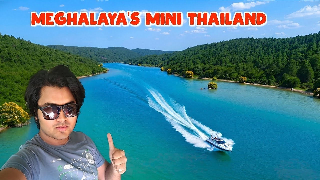 Boating in Kupli River of Meghalaya | Unreal Blue River like Thailand 