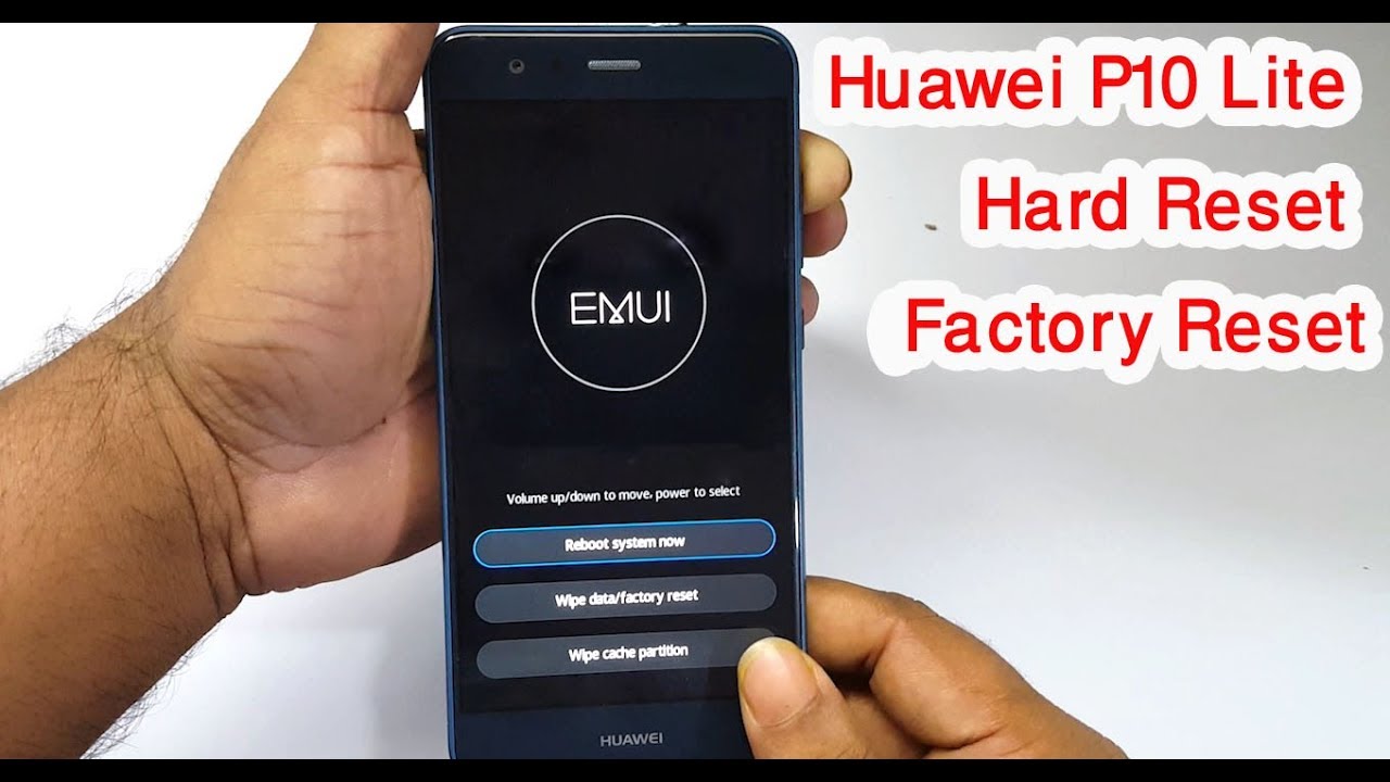Huawei P10 Lite Hard Reset  Factory Reset 100%