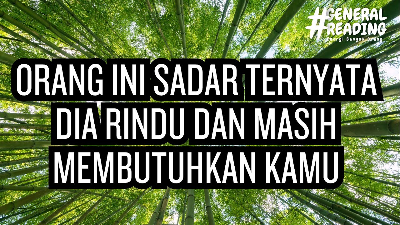 💚 Orang ini mengarah ke kamu #tarot #generalreading 