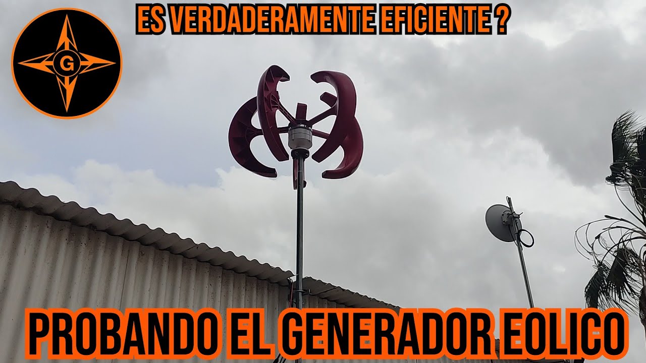 VERTICAL SHAFT WIND TURBINE GENERATOR / RESULTS AFTER EXTENSIVE TESTING / GINESSOT