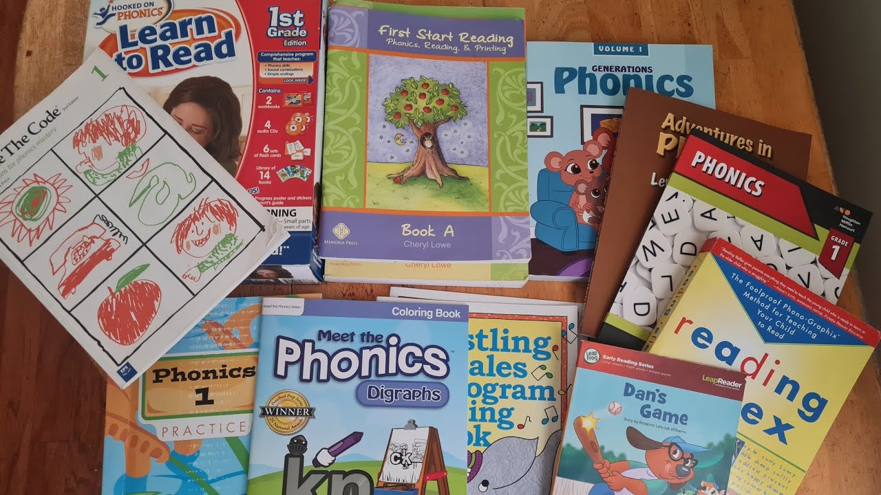 Phonics Curriculums for 1st grade & Kindergarten-First Start Reading, Explode the Code, Generations