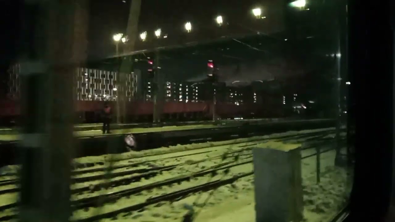 Отправление из Санкт-Петербурга на обновлённой «Красной Стреле»