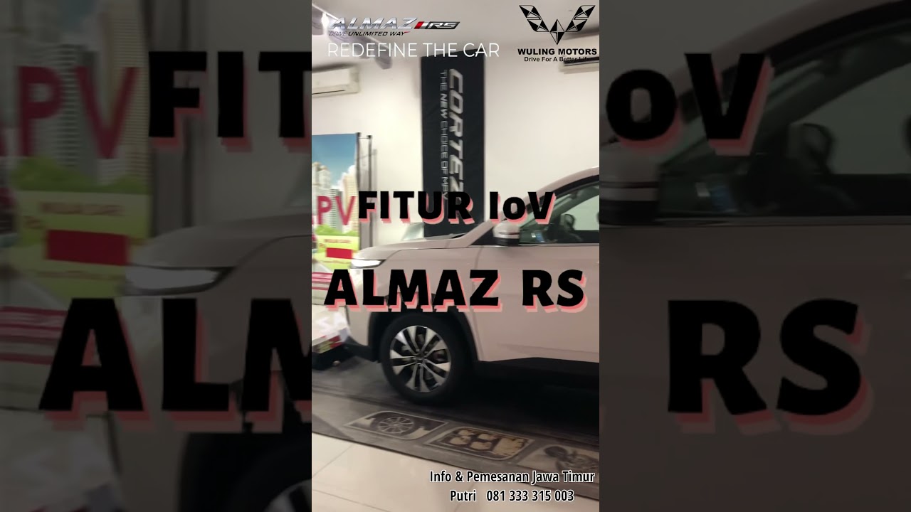 FITUR IOV ALMAZ RS! | HARGA MULAI 340jutaan | 081333315003 | WULING JAWA TIMUR | WULING JEMBER
