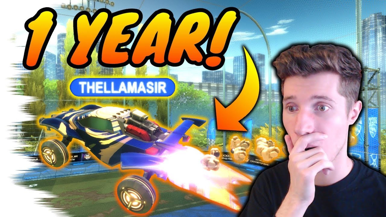 Rocket League Gameplay: THELLAMASIR Plays 3v3 After 1 YEAR OFF and Gets Some Goals!