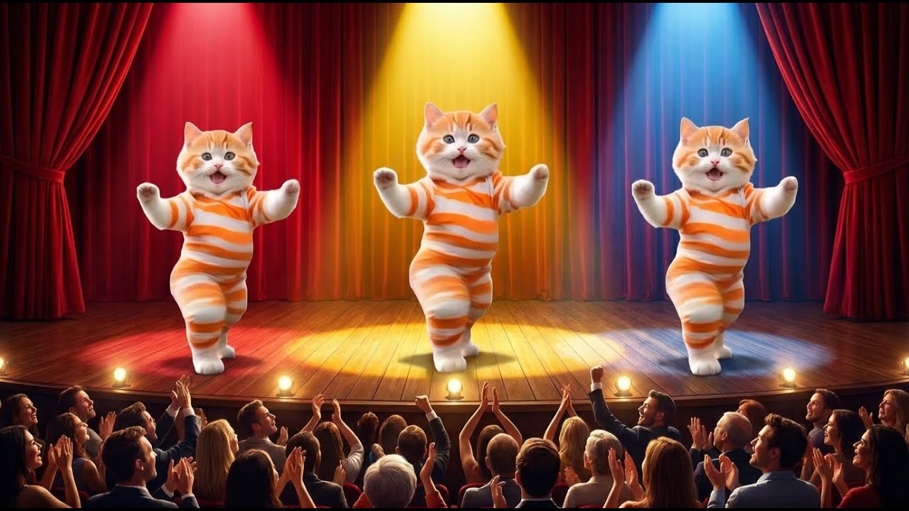 Crazy Funny Dancing Cat on DJ Beat | Cute Cat Dance Moves | Viral Cat Video | Meow Meow Dance Party