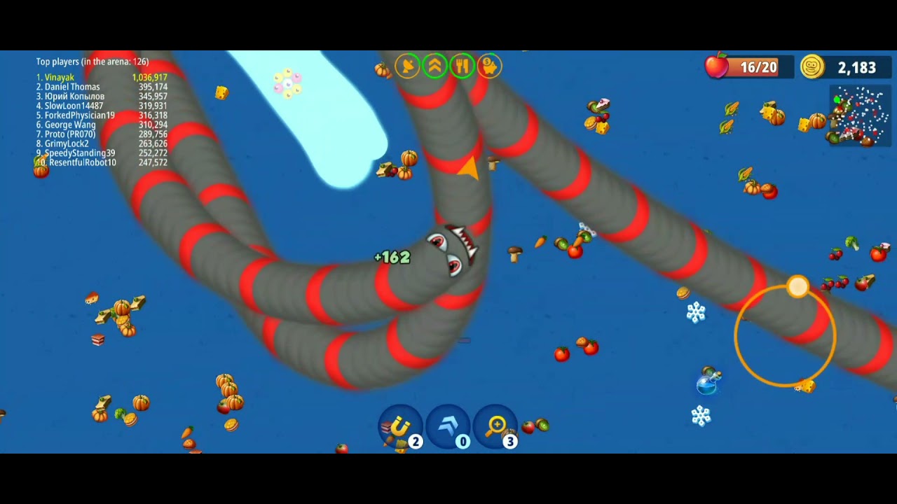 Worm zone io. top score