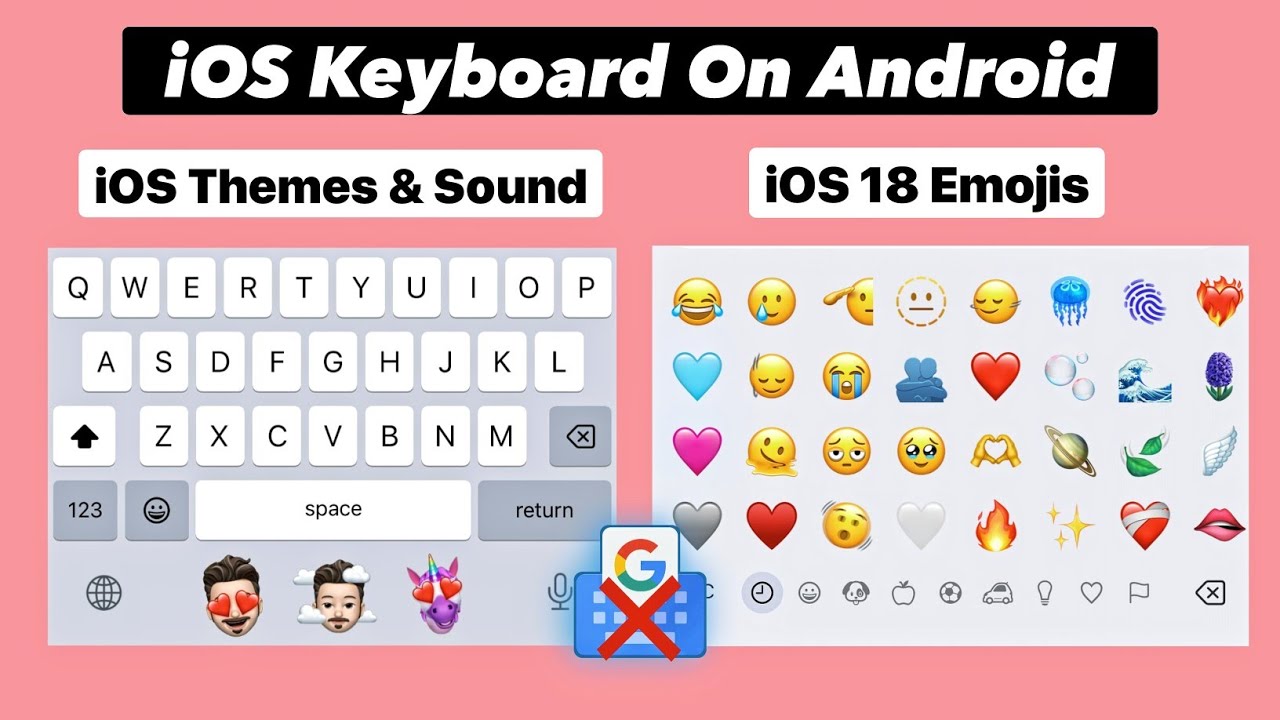 iOS Keyboard + iOS New Emojis On Android | iPhone Keyboard 2025