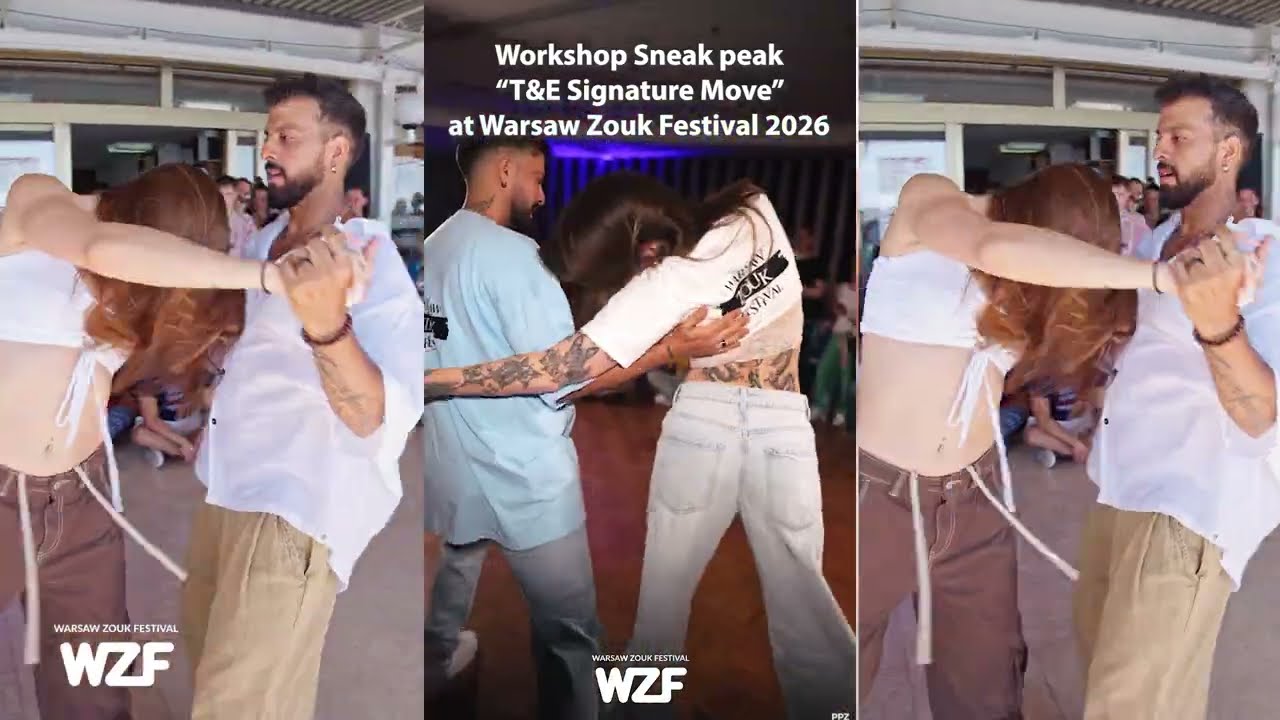 T&E Signature Move Tutorial | Sneak Peak at Warsaw Zouk Festival 2026 #brazilianzouk