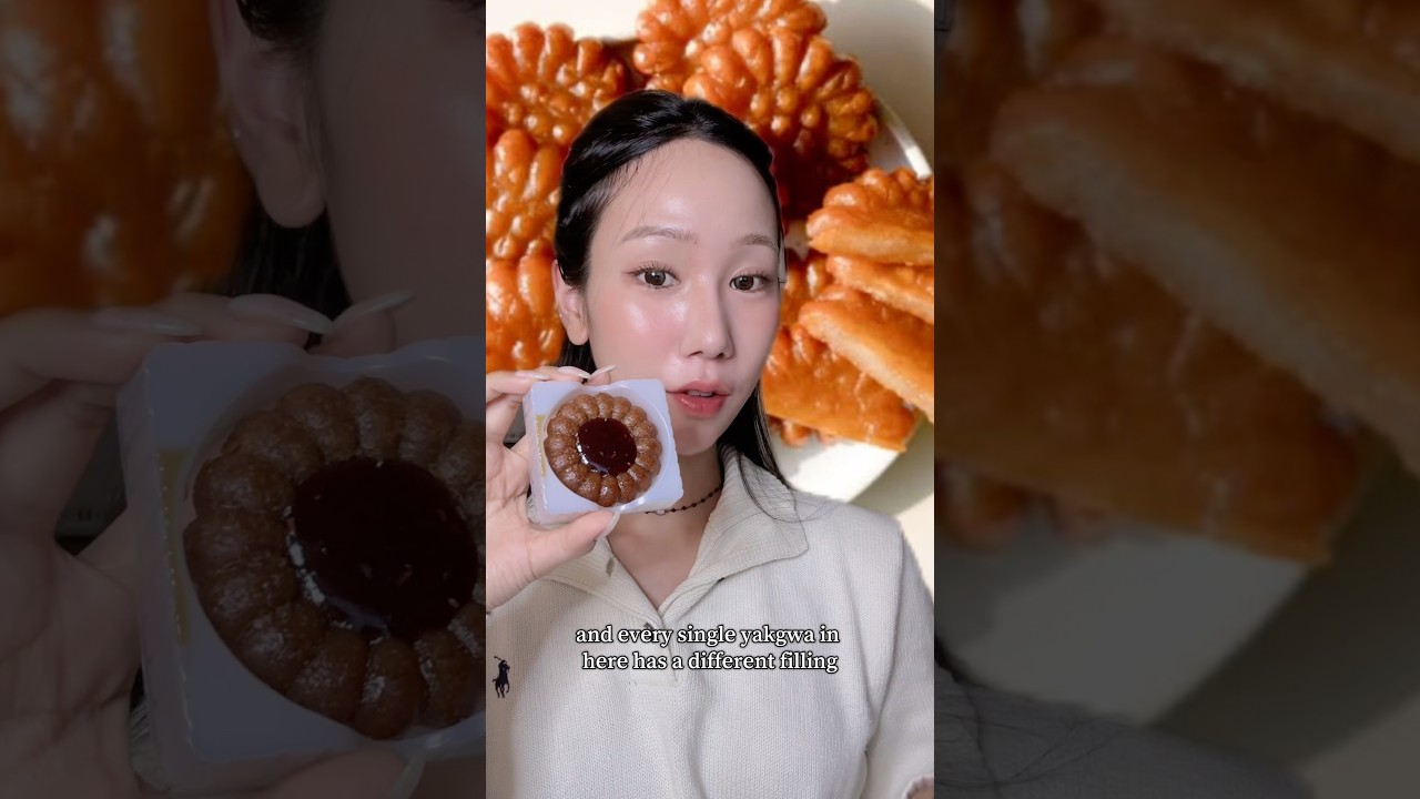 Korean traditional cookie yakgwa!