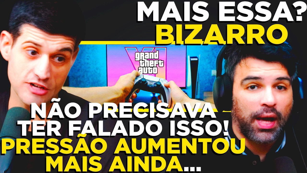 DECLARAÇÃO da ROCKSTAR que passou DESPERCEBIDA pode MUDAR TUDO + paciente TERMINAL que jogou GTA 6