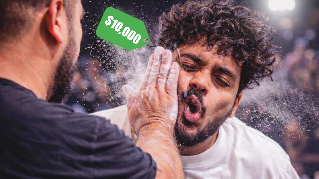Imagine Getting Slapped For Money 😭