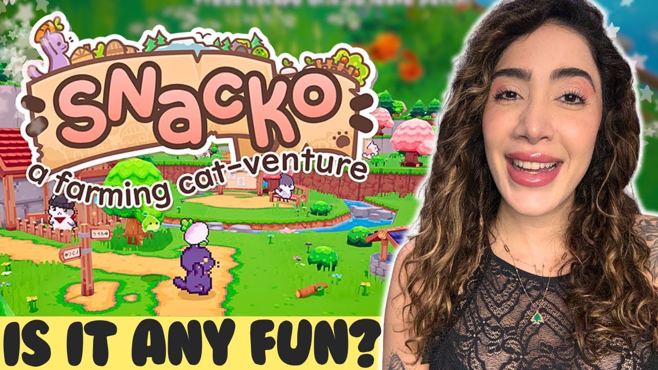 Finally playing Snacko for the first time + live keys giveaway for the game!